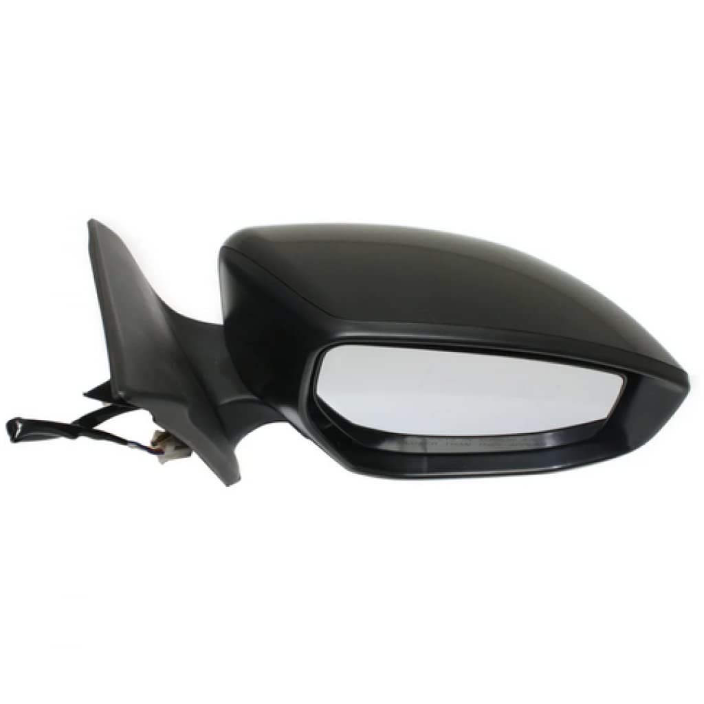 Door Mirror For Nissan Sentra 2013 2019 Passenger Side Power Glass Paintable Non Heated Manual Folding Replaces Ni1321238
