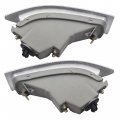 Labwork Fog Lights Assembly Replacement For 2004 2005 Toyota Sienna Clear Lens Left Right Side Passenger Driver