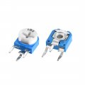 Uxcell Trimmer Potentiometer 1k Ohm Adjustment Horizontal Variable Resistors 20pcs
