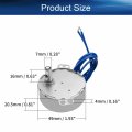 Heyiarbeit 2pcs Synchronous Synchron Motor 50-60hz Ac 110v 30rpm Electric Ccw Tyc-50 4w Horizontal Hole Shaft For Hand-made
