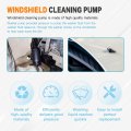 Windshield Washer Pump Replace 22999423 84518407 12v Fluid With Grommet For 2015-2020 Sierra 2500 Hd