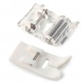 Liru Sewing Machine Presser Feet 2 Pcs Roller Foot And Non-stick Zigzag Teflon For Brother Singer