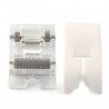 Liru Sewing Machine Presser Feet 2 Pcs Roller Foot And Non-stick Zigzag Teflon For Brother Singer
