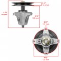 Caltric 2 Spindle Assembly Troy Bilt Super Bronco 42 Hydro Tb42 918-06976a 618-06976