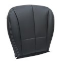 Front Passenger Bottom Replacement Perforated Seat Cover Black Microfiber Leather For Subaru Forester 2009 2010 2011 2012 2013 