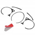5pcs Car Dashboard Cover Decoration Carbon Fiber 370z Interior Paste Installation Suitable For Z34 2009-2020