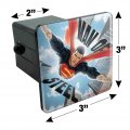 Superman Man Of Steel Tow Trailer Hitch Cover Plug Insert