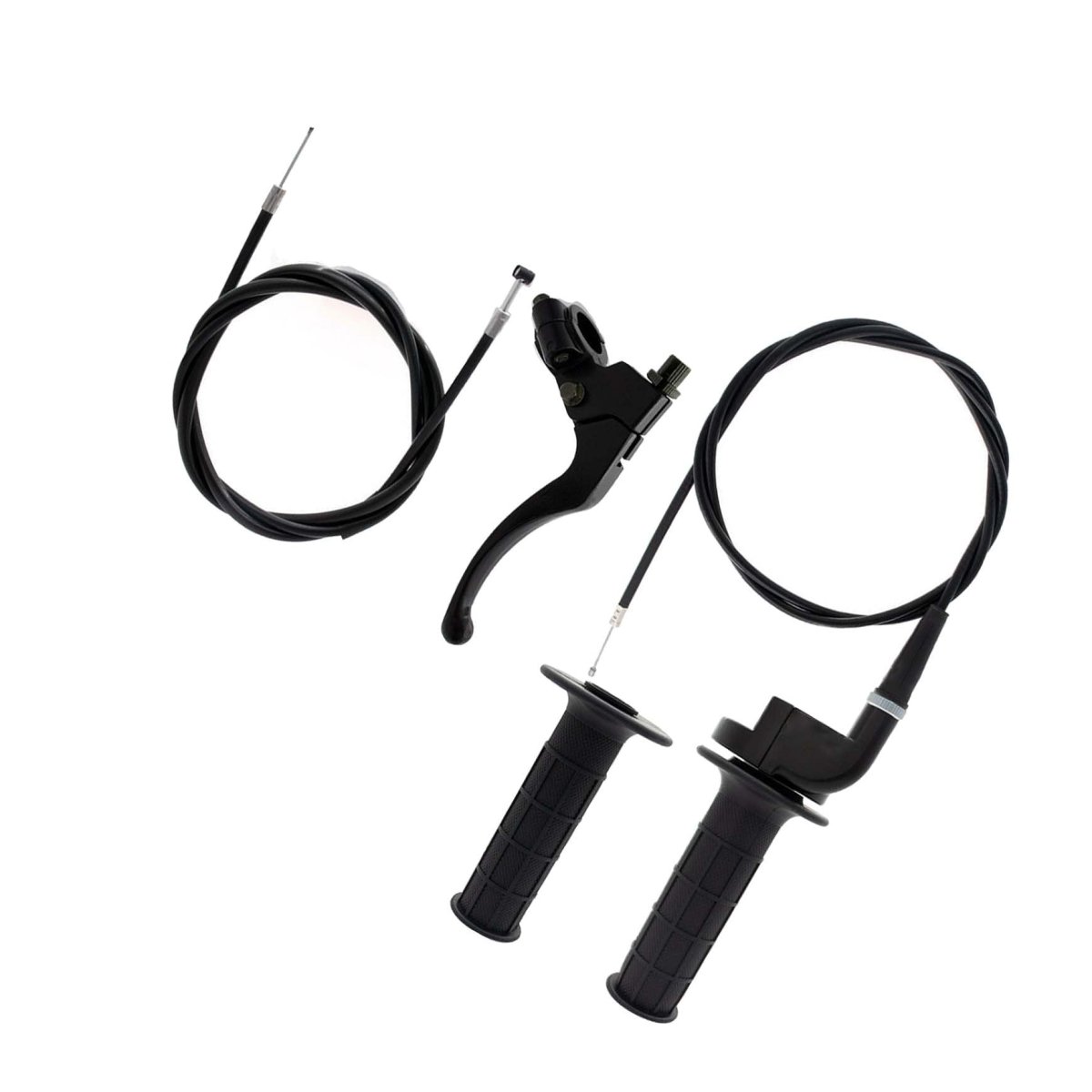 Twist Throttle Accelerator Handle Grips Kit For 50cc To 250cc 4 Stroke Dirt Bike 7 8 In 22mm Cable Replacement Yamaha Suzuki