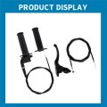Twist Throttle Accelerator Handle Grips Kit For 50cc To 250cc 4 Stroke Dirt Bike 7 8 In 22mm Cable Replacement Yamaha Suzuki