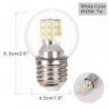 Bokt Mini Led Light Bulb 7w 110v For Glass Globe Pendant Bulbs Non-dimmable 360 Degrees Beam Angle Pack Of 6 Warm White 3200k