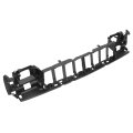 Header Panel For 1993-1996 Jeep Grand Cherokee Wagoneer Headlight Grille Mounting W O Headlamp Leveling Device Hole Black 