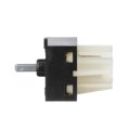 A C And Heater Blower Motor Switch For Mazda B3000 1995 1996 Black White Plastic Housing Female Connector F4dz19986a F2dz19986a 