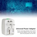 Universal Power Adapter 4 International Plugs Plug Converter Easy To Use Worldwide Portable For Travel