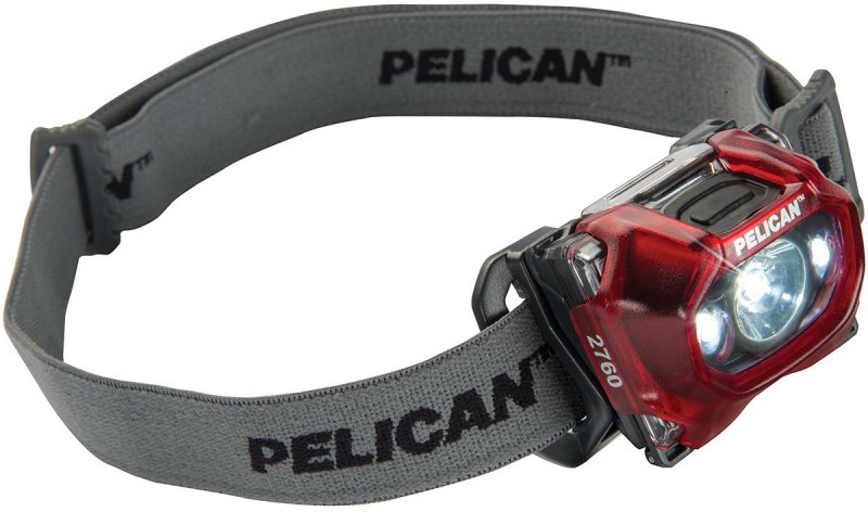 Pelican 2760c Led Headlamp Red