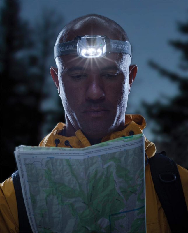 Pelican 2760c Led Headlamp Red