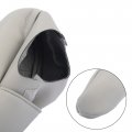 X Autohaux Pair Car Front Seat Armrest Cover Microfiber Leather Gray For Toyota Sienna 2005-2010