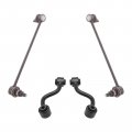 Front Rear Sway Bar End Link Driver Passenger Suspension Kit Set 4pc For Rogue 