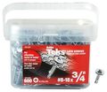 Itw Brands 21525 8-18 X 3 4 Teks Phillips Head Lath Screws 600 Pack 