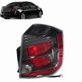Right Side Tail Light Assembly For Sentra 2010 2011 2012 Halogen Passenger Rear Lamp Replacement Ni2801188 Clear And Red Lens