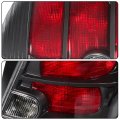 Right Side Tail Light Assembly For Sentra 2010 2011 2012 Halogen Passenger Rear Lamp Replacement Ni2801188 Clear And Red Lens