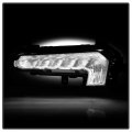 Acanii For 2016-2018 Chevy Malibu Front Bumper Led Drl Daytime Running Lights Driving Lamps Replacement Set Left Right