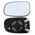 Driver Side Mirror Glass Assembly With Plastic Backing Plate Heated Compatible Volvo C30 C70 S40 S80 S60 V50 V70
