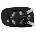 Driver Side Mirror Glass Assembly With Plastic Backing Plate Heated Compatible Volvo C30 C70 S40 S80 S60 V50 V70