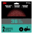 3m Surface Restoration Repair 7 Inch Fiber Disc 60 Grit 2 Pack