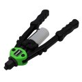 Grip 13 Heavy Duty Hand Riveter Double Compound Hinges Steel Body With Rubber Handles Includes 32a 8a 5 3 16a And 1 4a Home 