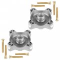Caltric Front Left Right Wheel Hubs And Studs Compatible With Polaris Rzr 570 Efi 2012 2013