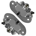 Caltric Rear Left And Right Brake Caliper Compatible With Yamaha Viking 700 Yxm700d 2014 2015 2016 2017 2018 2019 2020 2021