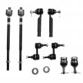 A-premium Set Of 8 Front Sway Bar Link Lower Ball Joint Inner Outer Tie Rod End Compatible With Subaru Forester 2009 2010 2011