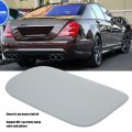 Qiilu Fuel Filler Cover Door Lid Gas 2217570006 Rectangular Grey Replacemnet For W221 S63 S600 S550 S350 S400