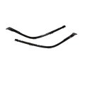 Grille Molding Pair For Mazda 3 2017 2018 Driver And Passenger Side Abs Plastic Matte Black Mounting Protector Strip Ma1212104 