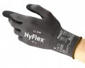 Ansell Hyflex 11-840 Nylon Light Duty Multi-purpose Glove With Knitwrist Abrasion Cut Resistant 1 21 Mil Thickness Size 7 Gray 