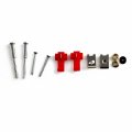 For 1995-2016 Toyota Tacoma 3rd Third Brake Light High Mount Stop Rear Reverse Lamp Chrome Smoke Lens