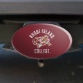 Rhode Island College Anchormen Logo Oval Tow Hitch Cover Trailer Plug Insert 2