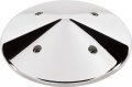 Billet Specialties 84120 Polished Water Pump Pulley Nose Cone 