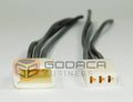 1x Female And Male Connector Plug 3-way 3 Pin Electrical Universal 2 8mm