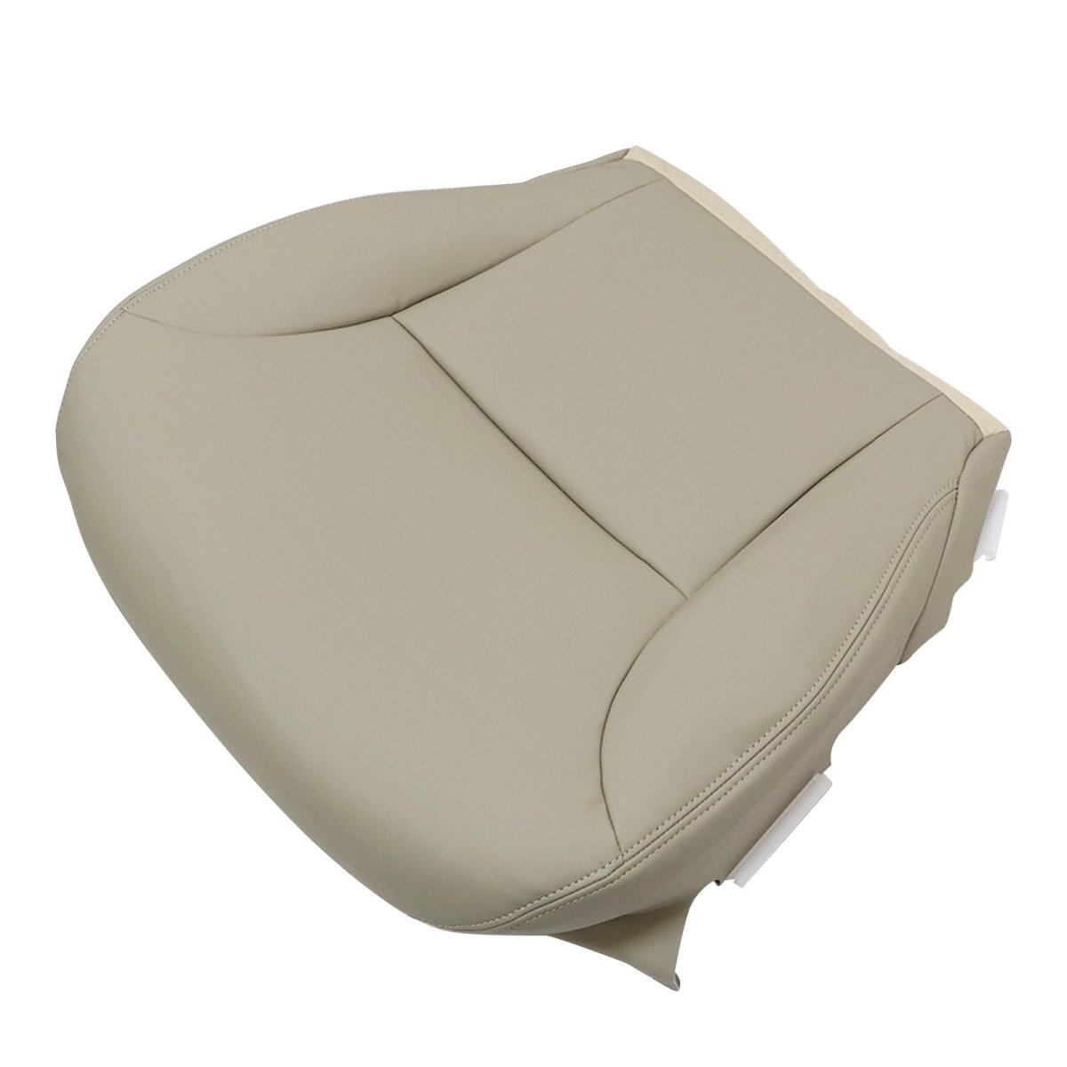 Non-perforated Tan Driver Side Replacement Bottom Microfiber Leather Seat Cover For Lexus Es300 Es330 2002 2003 2004 2005 2006