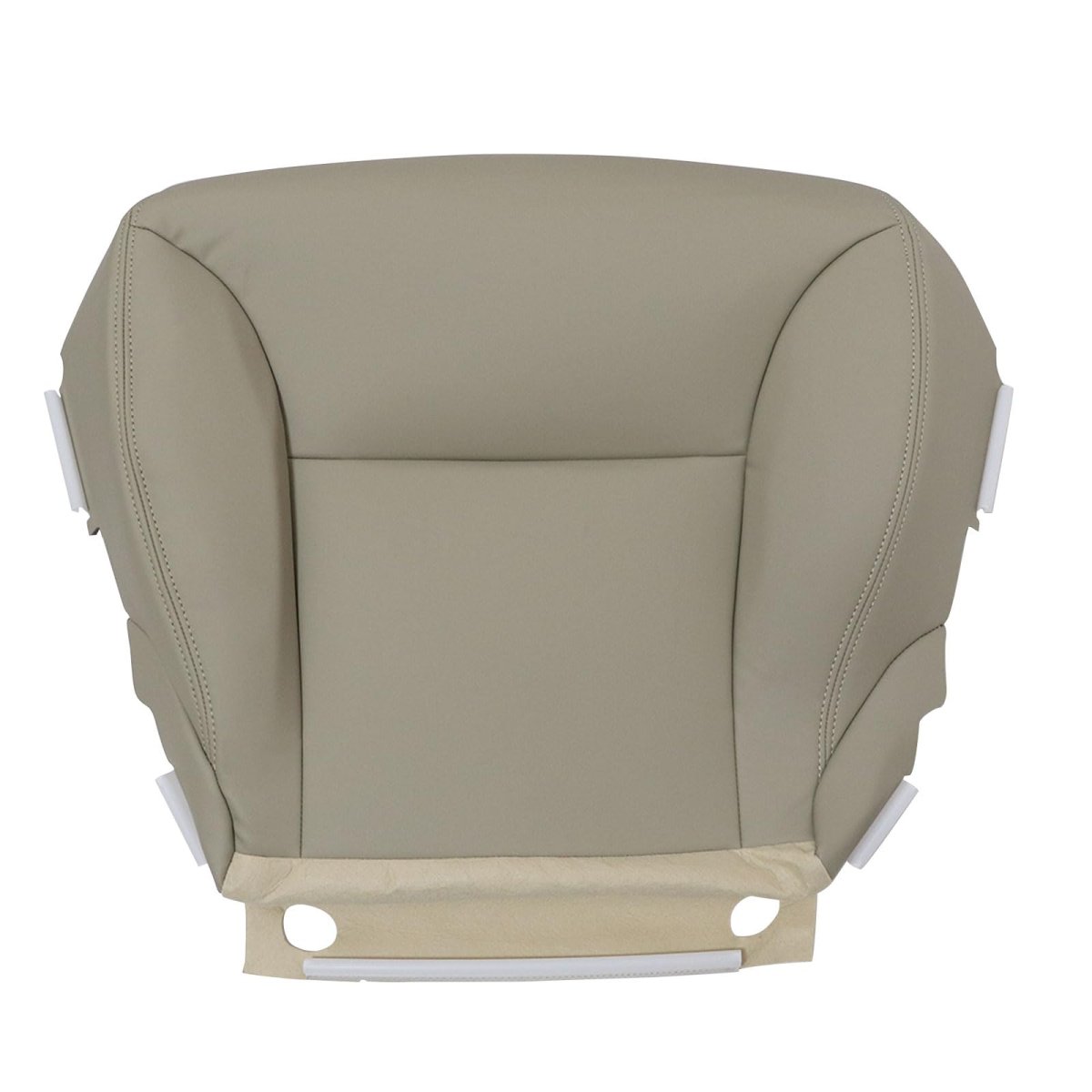Non-perforated Tan Driver Side Replacement Bottom Microfiber Leather Seat Cover For Lexus Es300 Es330 2002 2003 2004 2005 2006