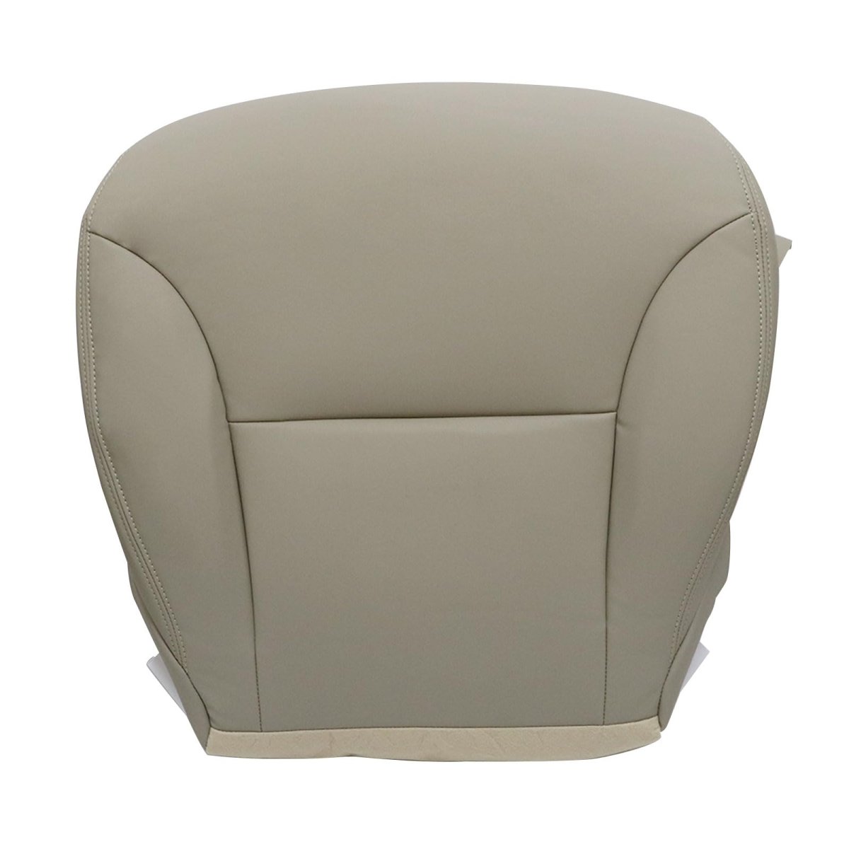 Non-perforated Tan Driver Side Replacement Bottom Microfiber Leather Seat Cover For Lexus Es300 Es330 2002 2003 2004 2005 2006