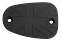 Motone Brake Reservoir Cover Union Jack Flag Black Bonneville T100 T120 Thruxton Sng215 
