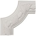 Ekena Millwork Pml06x06mi Milton Running Leaf Panel Molding Corner 6-inch X 3 4-inch 