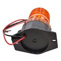 Hqrp 30-led 360 Degrees Mini Beacon Amber Warning Strobe Light For Cushion Forklift Toyota 7fgcu70 8fgcsu20 8fgcu15 8fgcu18