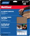 Norton 47720 Multi-sand Sandpaper 150 Grit 9-inch X 11-inch 5-pack 