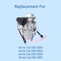 Carburetor Replacement For Arctic Cat 500 2004 2005 2006 2007 4x4 Replaces 0470-471 Carb