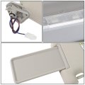 Auto Dynasty Factory Style Sun Visor Sunshade With Mirror And Vanity Light Compatible Infiniti Jx35 Qx60 Pathfinder 13-19