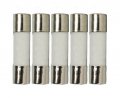 5 Qty 5x20mm 15a Slow-blow Ceramic Fuse T15a 250v 