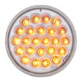 Gg Grand General 78271 4 Inches Pearl Amber 24-led Light Clear Lens 
